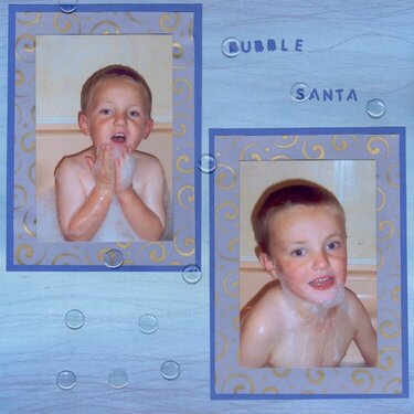 Bubble santa page 1