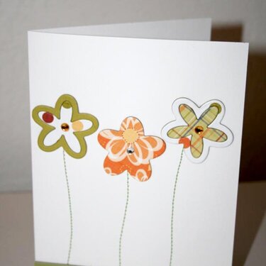 Flower Power Card - Any occasion