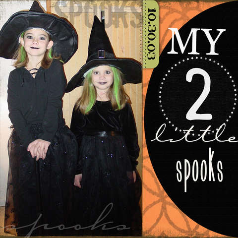 my 2 little spooks