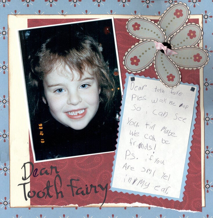 Dear Tooth Fairy