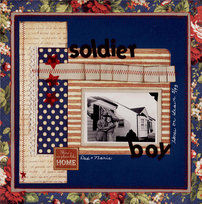 Soldier Boy - Vintage Layout