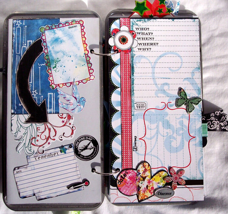 Travel Journal  License Plate Book - pg 5-6