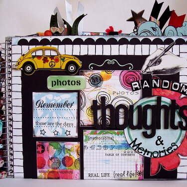 Random Thoughts &amp; Memories Journaling Book - I&#039;m selling on ebay, if interested