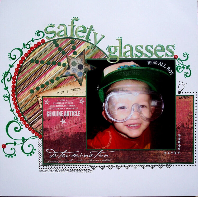 Safety Glasses with a Smile