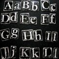 Chipboard Letters A-L