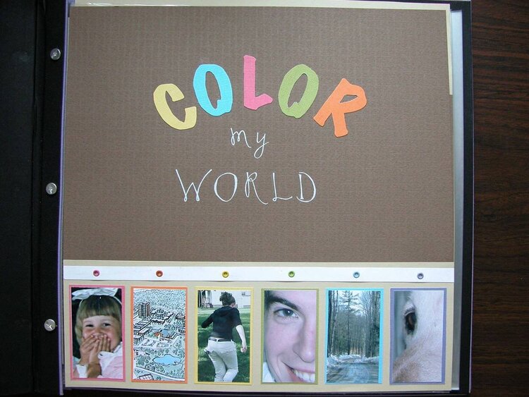 Color My World - title