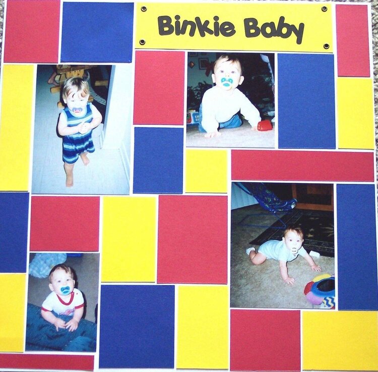 My Binkie Baby (left)