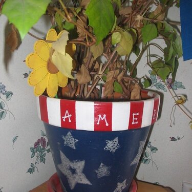 Americania flower pot