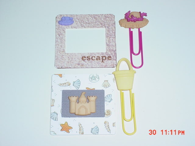 Beach Items for DisneyLisa&#039;s Paperclip Swap