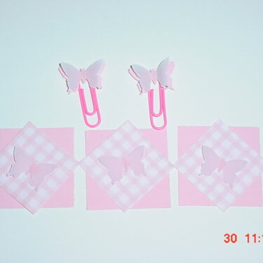 Butterflies for DisneyLisa&#039;s Paperclip Swap