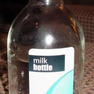 Glass Milk Bottle at Wal-Mart!