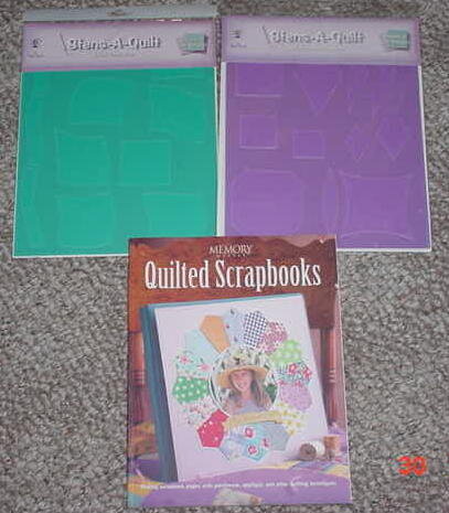 Quilted Scrapbooks Idea Book &amp; Templates