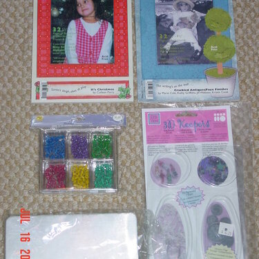 Scrap Pads, Eyelets, Misc Items