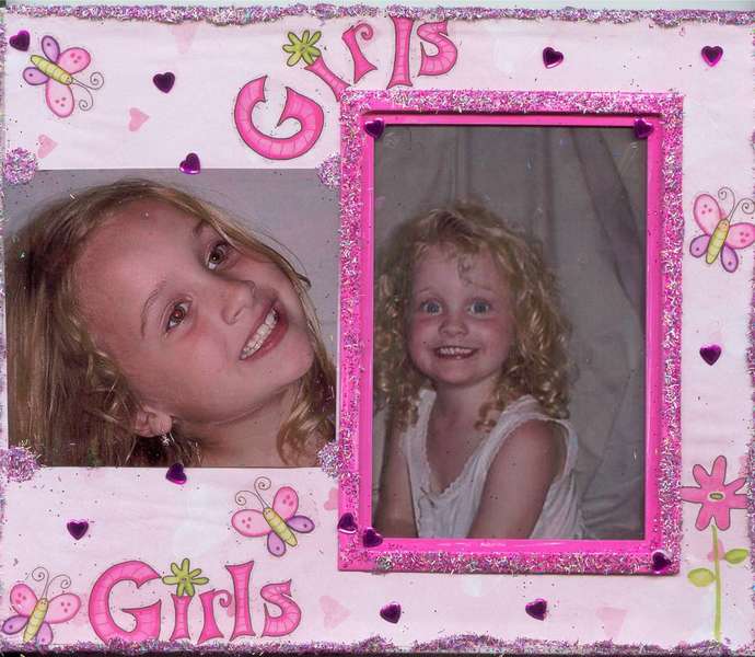 girls photo frame