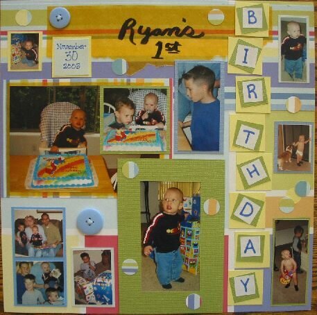 Ryan&#039;s 1st Birthday