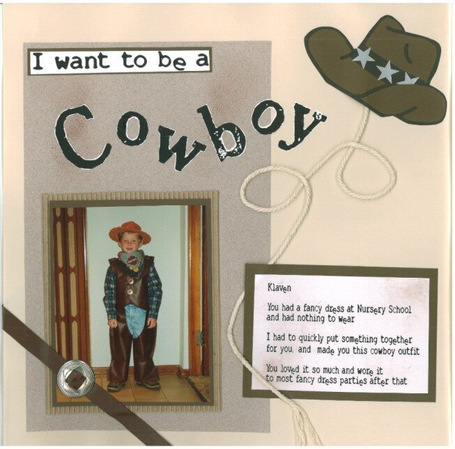 I want to be a Cowboy