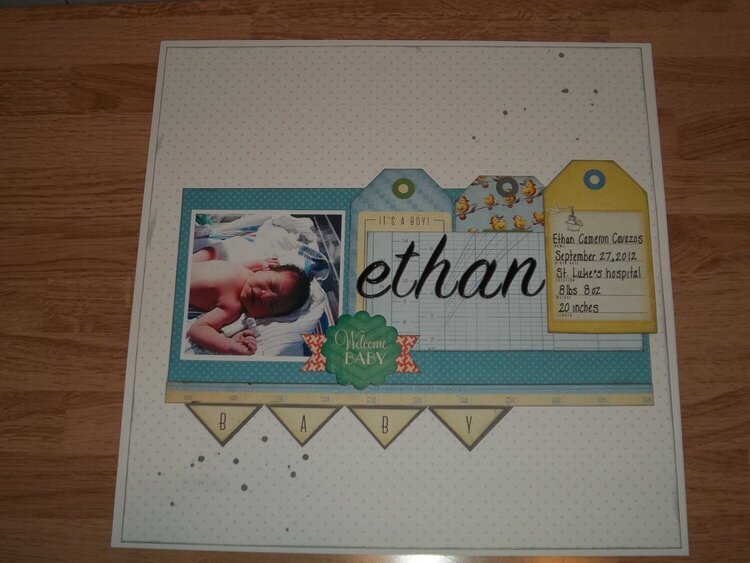 Welcome Baby Ethan...