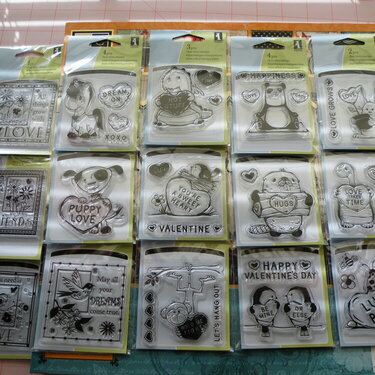 New Valentine's/ Spring stamps from Joann's