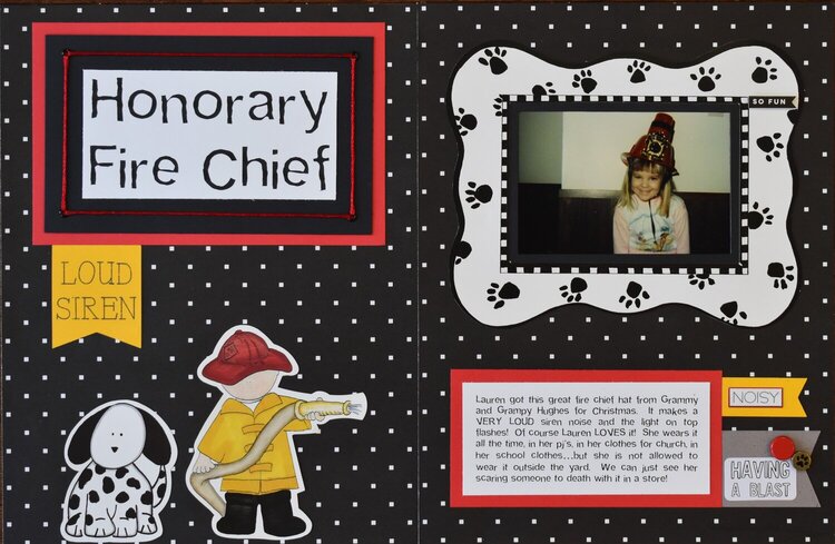 Honorary Fire Chief