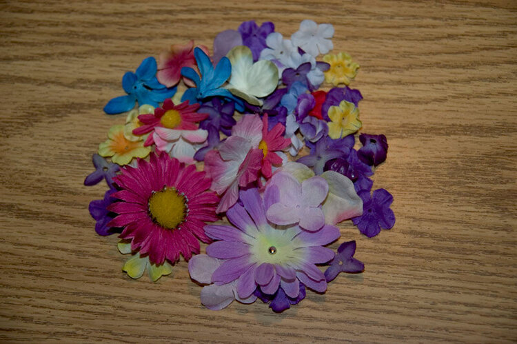 Silk flowers for trade