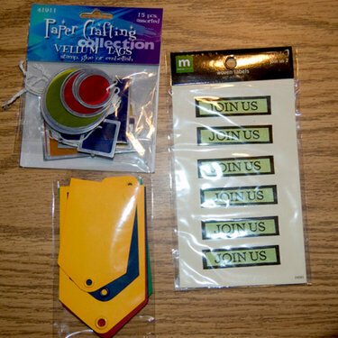 Assorted Tags and Fabric Labels