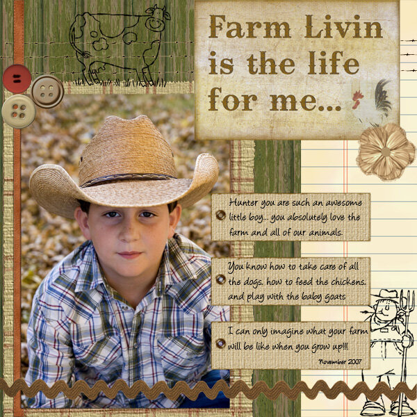 My farm boy