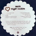 Amish Sugar Cookies recipe card