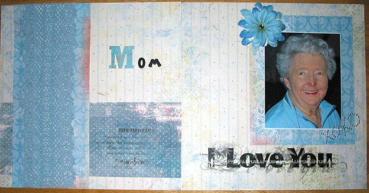 A Tribute to Mom Layout