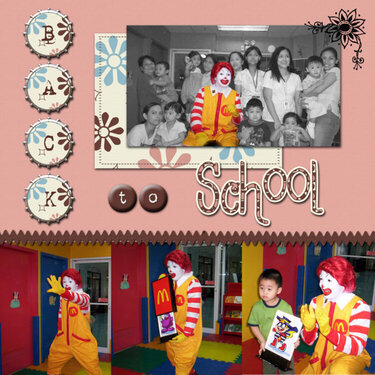 Back to School with Ronald page 1
