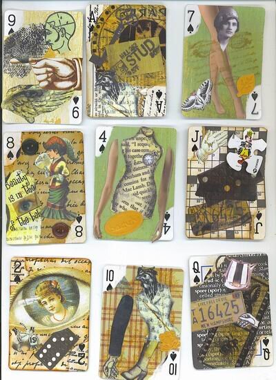 Altered Playing Cards