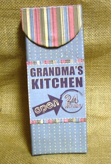 Grandma&#039;s Kitchen Recipe Box- Rusty Pickle
