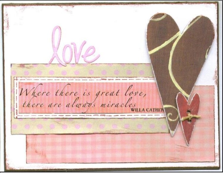 Valentine&#039;s Card to my friend
