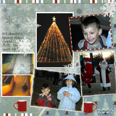 Holiday Lighting Ceremony {2 pages}