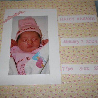 Haley birth