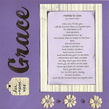 Her Name Was Grace (Poetry of Life CJ)