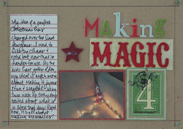 Journal Your Christmas Day 4 *Making Magic*