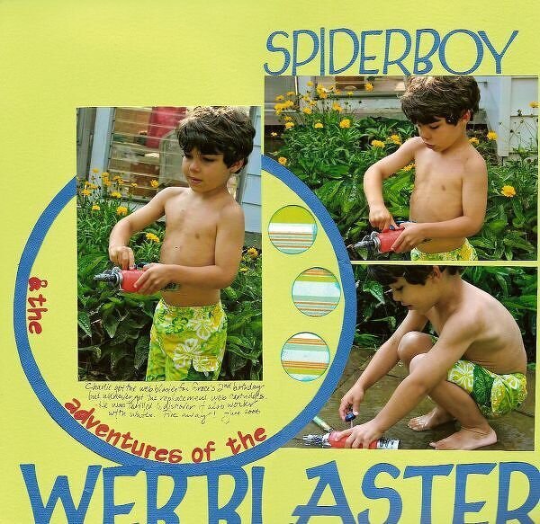 Spiderboy and the Adventures of the Web Blaster