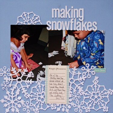 Making Snowflakes