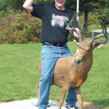 John on a Deer (John Deer) LOL