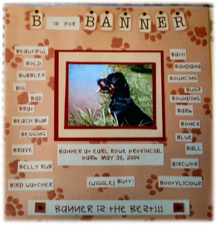B is for Banner