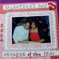 Valentines Day on the Voyager of the Seas