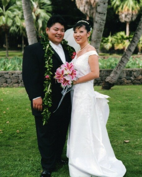 Wedding date: June 2, 2002