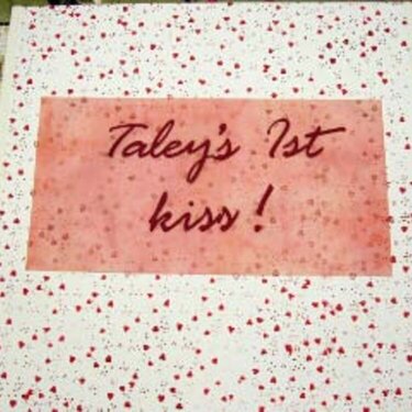 Taley&#039;s 1st Kiss