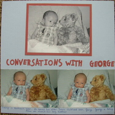 Scrapvivor week 3--Jamie--Conversations with George