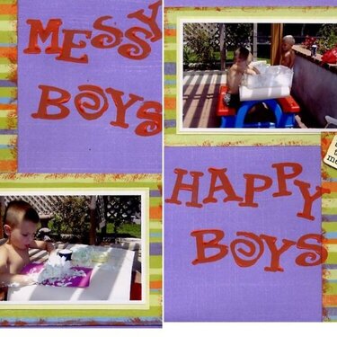 Scrapvivor-Wk 2-Emilyb-Messy Boys, Happy Boys