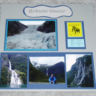 Briksdal Glacier in Norway