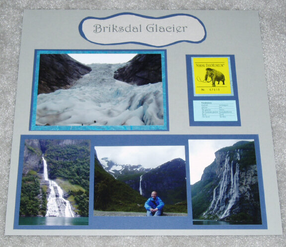 Briksdal Glacier in Norway