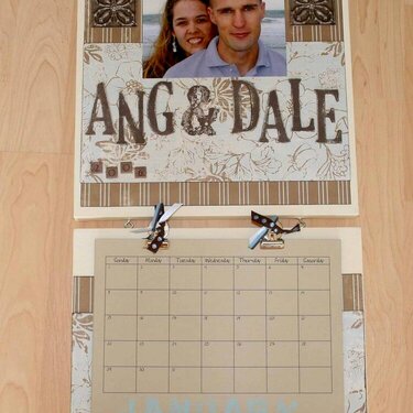 Ang &amp;amp; Dale Wall Calendar for 2006