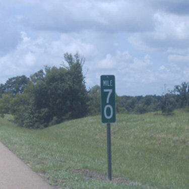 #2 - Highway Mile Marker Sign