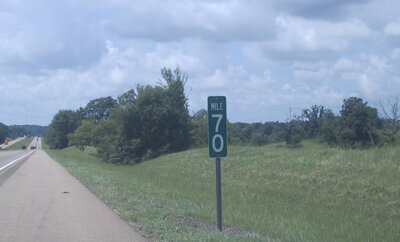 #2 - Highway Mile Marker Sign